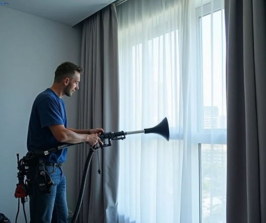 Professional drapes cleaning process tools Matty Curtain Cleaning balgowlah-nsw